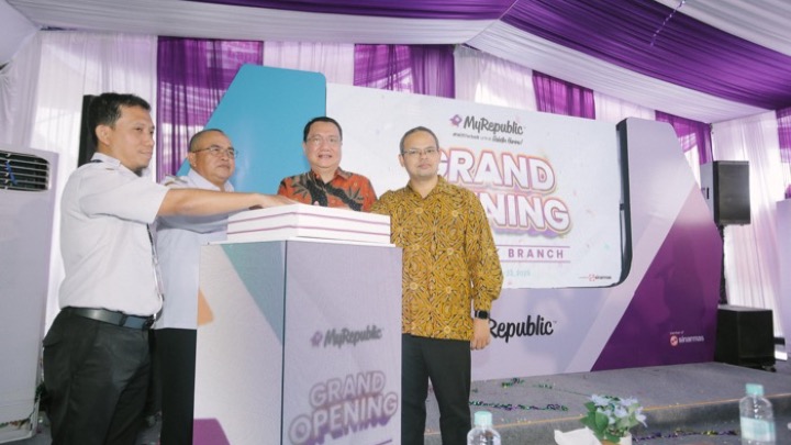 Grand Opening MyRepublic Indonesia di Pontianak (IST)