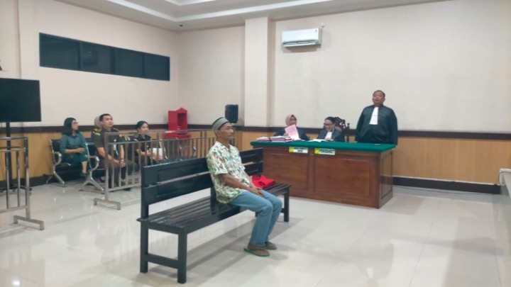 Sidang perdana terdakwa UA digelar, Selasa (30/9/2025).