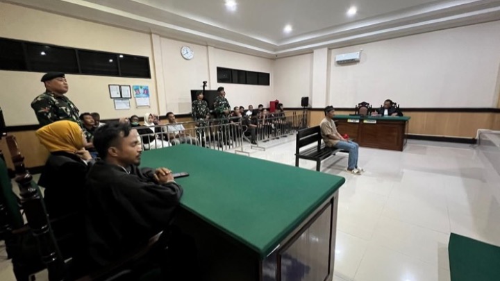 Majelis Hakim menjatuhkan vonis hukuman mati kepada terdakwa Uray Abadi dalam kasus pembunuhan balita. (ist)