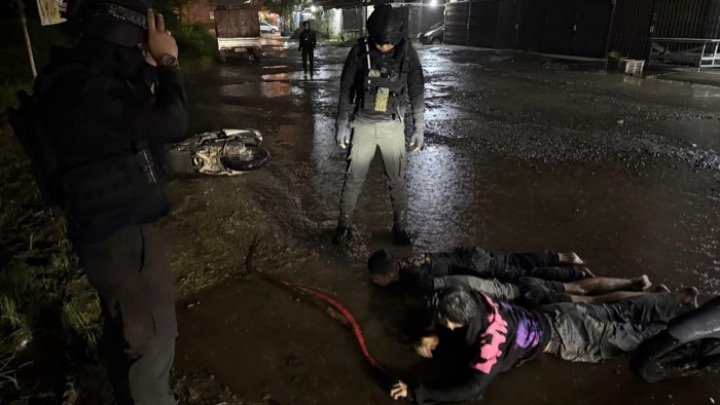 Tiga remaja diduga hendak tawuran berhasil diamankan Patroli Perintis Polres Singkawang (ist)