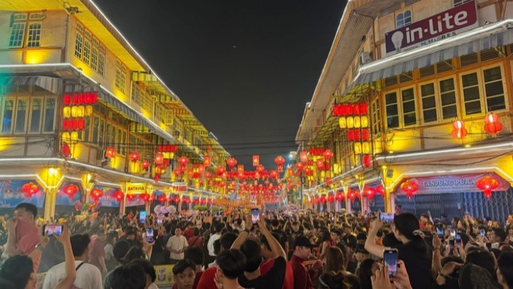 Pembukaan Little Chongqing di Jalan Sejahtera Singkawang