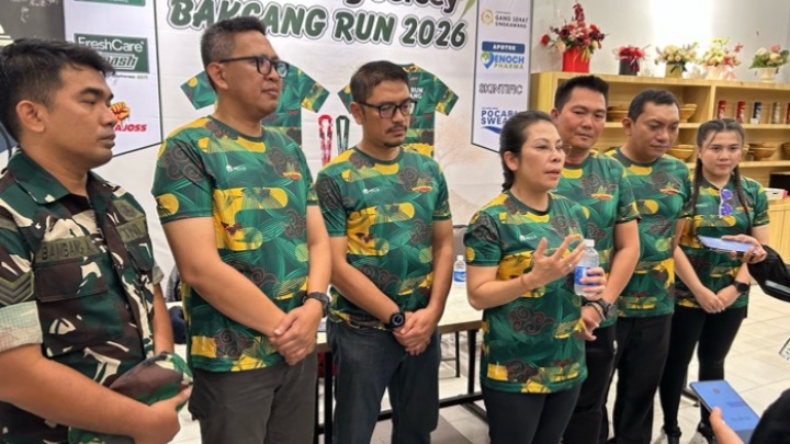 Lanching Jersey Bakcang Run 2026, Minggu (7/6/2026). Foto (ist)
